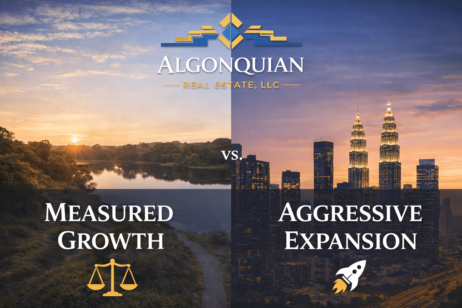 Measured Growth vs. Aggressive Expansion