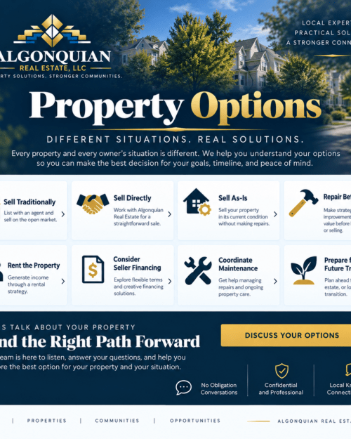 On-Site Property Options Consultation
