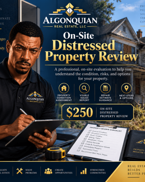 On-Site Distressed Property Review