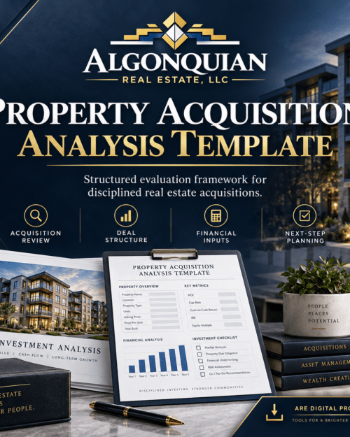 Property Acquisition Analysis Template